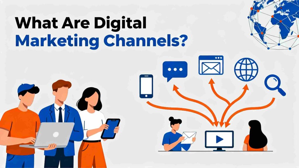 different people perspective of key channels of digital marketing.